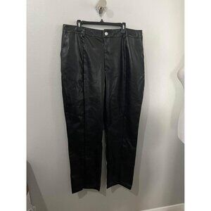 Pretty little Thing Pleather Womens Pants Size  1X high waisted